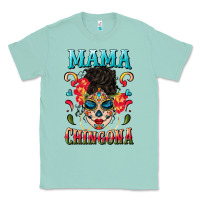 Seafoam mama chingona Classic Tee - BundleAndBundleShop
