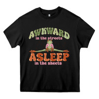 Black awkward in the streets asleep in the sheets Heavy Core Tee - MaliasSmallBusiness