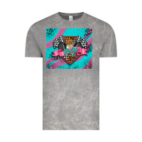 Cloud Rock racing pink Vintage Tee - AdoDesignShop