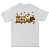 Dove Grey beer coffee cups Premium Tee - texasbilliewilder