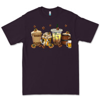 Plum beer coffee cups Premium Tee - texasbilliewilder
