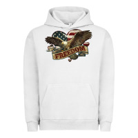 Freedom America Eagle 4th Of July Urban Hoodie | Teevron