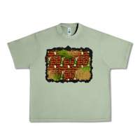Oil Green christmas champagne background Urban Heavy Tee - BundleAndBundleShop