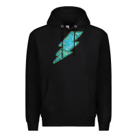 Black Turquoise Lightning Premium Hoodie - Bettercallsaul