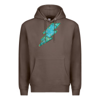 Coffee Turquoise Lightning Premium Hoodie - Bettercallsaul