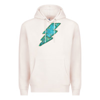 Pale Pink Turquoise Lightning Premium Hoodie - Bettercallsaul