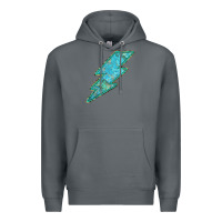Rock Turquoise Lightning Premium Hoodie - Bettercallsaul