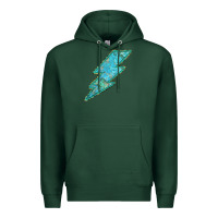 Sports Green Turquoise Lightning Premium Hoodie - Bettercallsaul