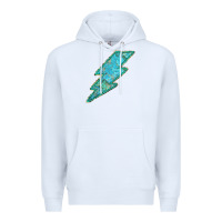 White Turquoise Lightning Premium Hoodie - Bettercallsaul