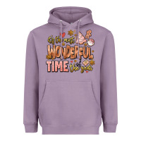 Lavender its the most wonderful time of the year Heavyweight Hoodie - MaliasSmallBusiness
