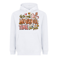 White its the most wonderful time of the year Heavyweight Hoodie - MaliasSmallBusiness