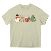 Mossy christmas gingerbread cookies Heavy Core Tee - MaliasSmallBusiness