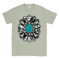 Matcha cowhide aztec gemstone Classic Tee - RanaPortraitStore