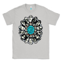Moon Dust cowhide aztec gemstone Classic Tee - RanaPortraitStore
