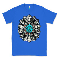 True Royal cowhide aztec gemstone Classic Tee - RanaPortraitStore