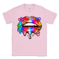Bubblegum Pink pride lips Classic Tee - AdoDesignShop