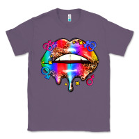 Lavender pride lips Classic Tee - AdoDesignShop