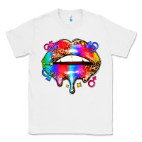 White pride lips Classic Tee - AdoDesignShop