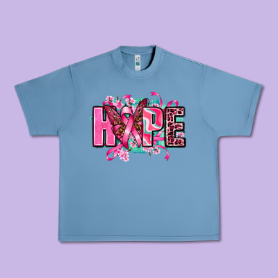 Hope With Butterfly's Urban Heavy Tee Designed By Adodesignshop