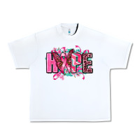White hope with butterfly's Urban Heavy Tee - AdoDesignShop