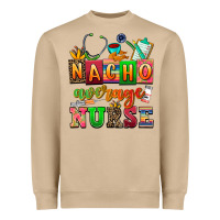 Mushroom nacho average nurse Heavyweight Sweatshirt - AdoDesignShop