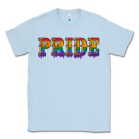 Dusty Blue pride lgbtq glitter Classic Tee - Artiststas