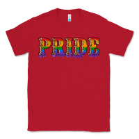 Red pride lgbtq glitter Classic Tee - Artiststas