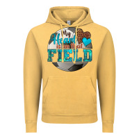 Vintage Mustard my heart is on that field soccer Vintage Hoodie - HRA Design Shop