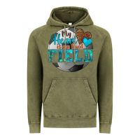 Vintage Olive my heart is on that field soccer Vintage Hoodie - HRA Design Shop