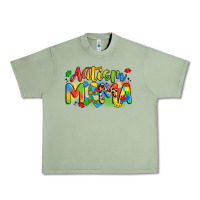 Oil Green autism mama Urban Heavy Tee - Artiststas