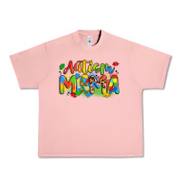 Salmon autism mama Urban Heavy Tee - Artiststas