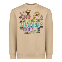 Mushroom god is bigger Heavyweight Sweatshirt - JahusDesignShop
