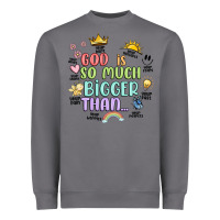 Storm god is bigger Heavyweight Sweatshirt - JahusDesignShop