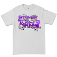 Dove Grey purple its my birthday Premium Tee - Zillion Design Studio