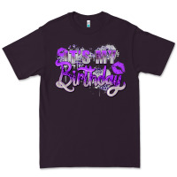 Plum purple its my birthday Premium Tee - Zillion Design Studio