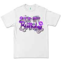 White purple its my birthday Premium Tee - Zillion Design Studio