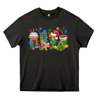 Asphalt autism awareness christmas coffee Heavy Core Tee - MaliasSmallBusiness
