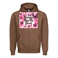 Chestnut stronger than the storm Zipper Hoodie - MaliasSmallBusiness