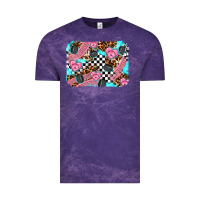 Cloud Purple race day background Vintage Tee - AdoDesignShop