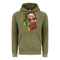 Vintage Olive love gnomes Vintage Hoodie - FaDigitalArtStudio