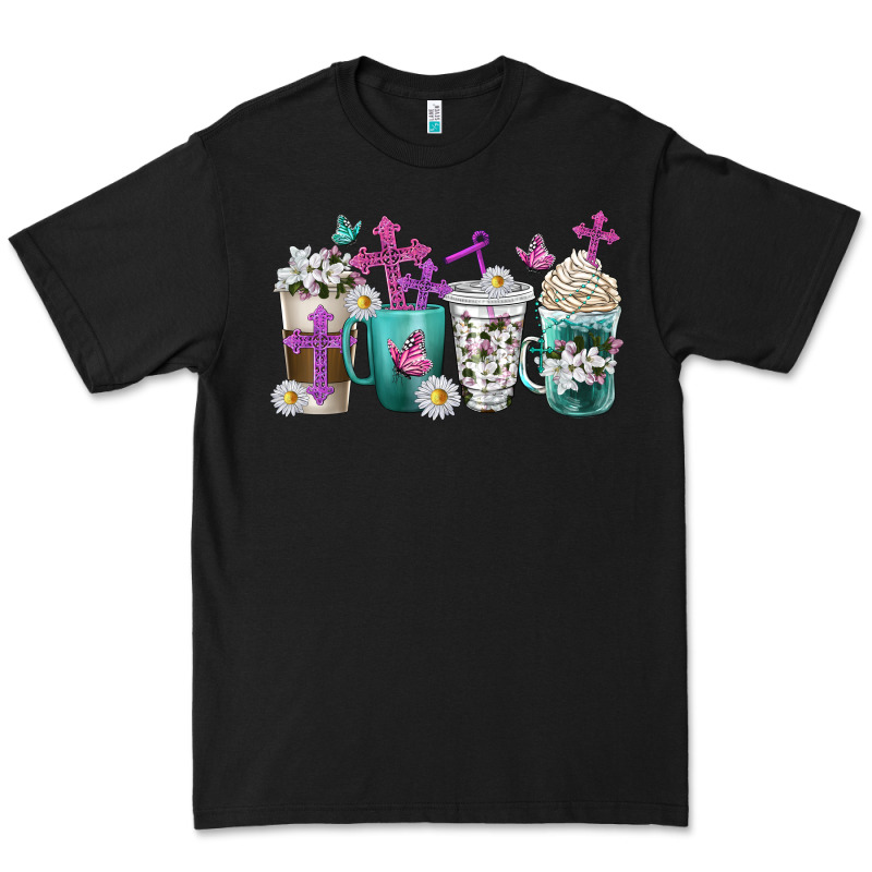 Blessed Coffee Cups Premium Tee by texasbilliewilder | Teevron