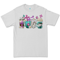 Dove Grey blessed coffee cups Premium Tee - texasbilliewilder