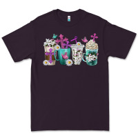Plum blessed coffee cups Premium Tee - texasbilliewilder
