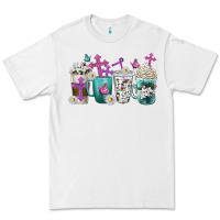 White blessed coffee cups Premium Tee - texasbilliewilder