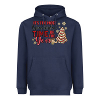 Navy its the most wonderful time of the year Heavyweight Hoodie - MaliasSmallBusiness