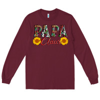 Burgundy papa claus Long Sleeve Tee - AdoDesignShop