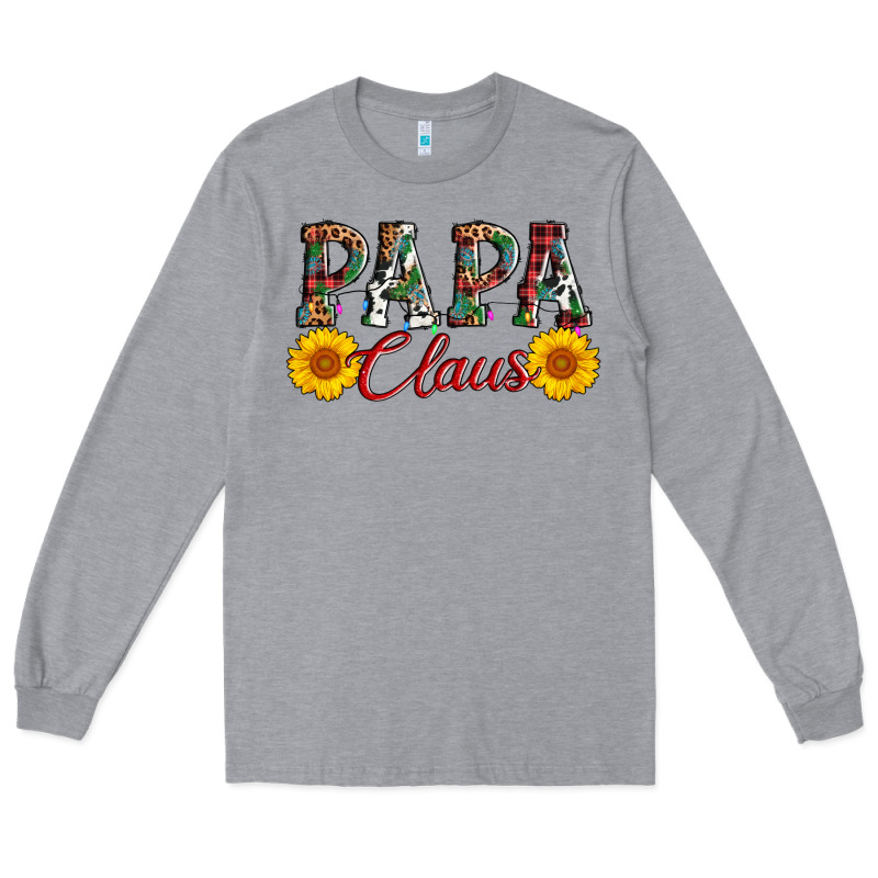 Papa Claus Long Sleeve Tee by AdoDesignShop | Teevron