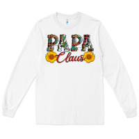 White papa claus Long Sleeve Tee - AdoDesignShop