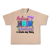 Burro making hair beautiful is kinda my thing Urban Heavy Tee - Artiststas