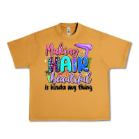 Peanut Butter making hair beautiful is kinda my thing Urban Heavy Tee - Artiststas